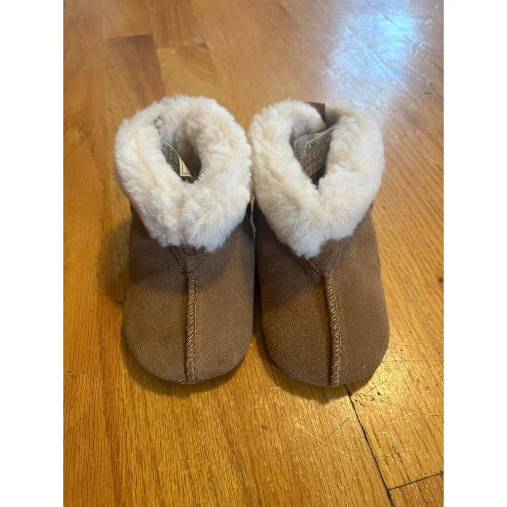 UGG Gojee Chestnut Suede Lined Boots Size 4/5
